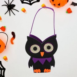 Torebka Sowa koszyk na cukierki Halloween