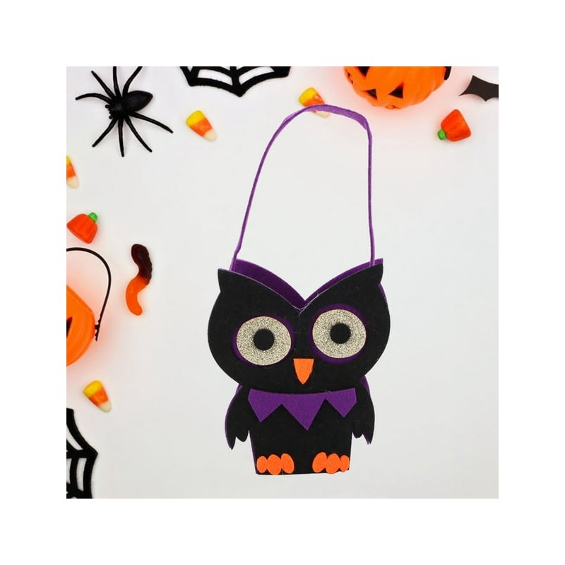 Torebka Sowa koszyk na cukierki Halloween