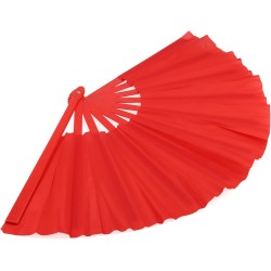 Wachlarz dekoracyjny czerwony Flamenco