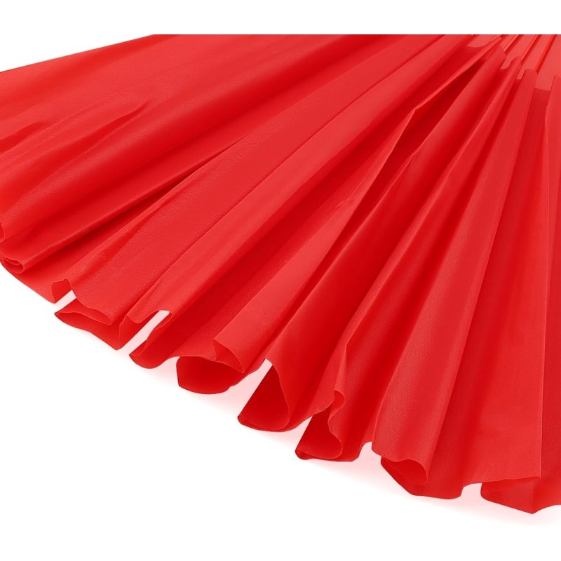 Wachlarz dekoracyjny czerwony Flamenco
