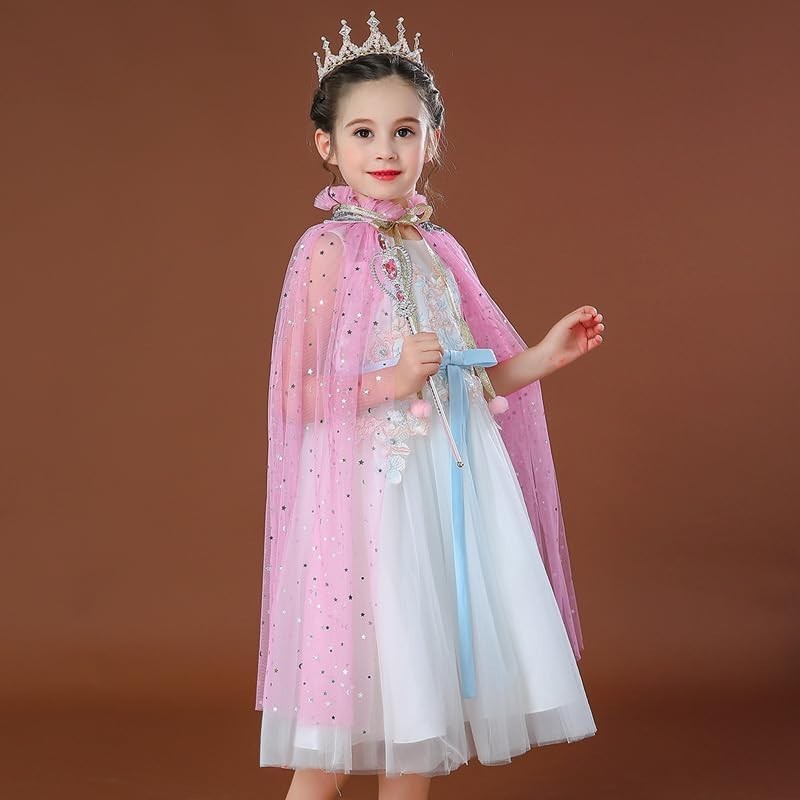 Zestaw Księżniczki Tiulowa Peleryna i Akcesoria Różowe