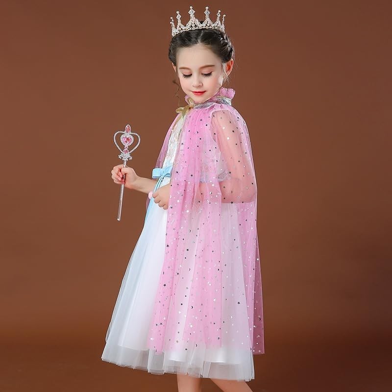 Zestaw Księżniczki Tiulowa Peleryna i Akcesoria Różowe