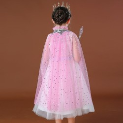 Zestaw Księżniczki Tiulowa Peleryna i Akcesoria Różowe