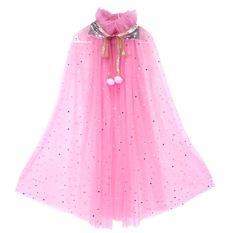 Zestaw Księżniczki Tiulowa Peleryna i Akcesoria Różowe