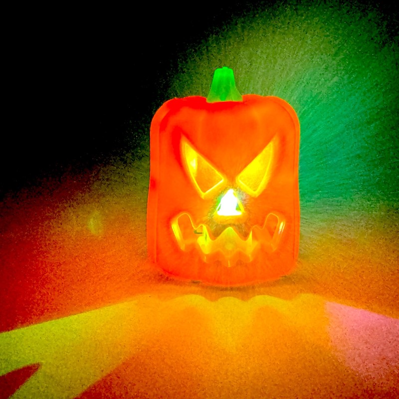 Mini Lampion LED Dynia Halloween Lampka 
