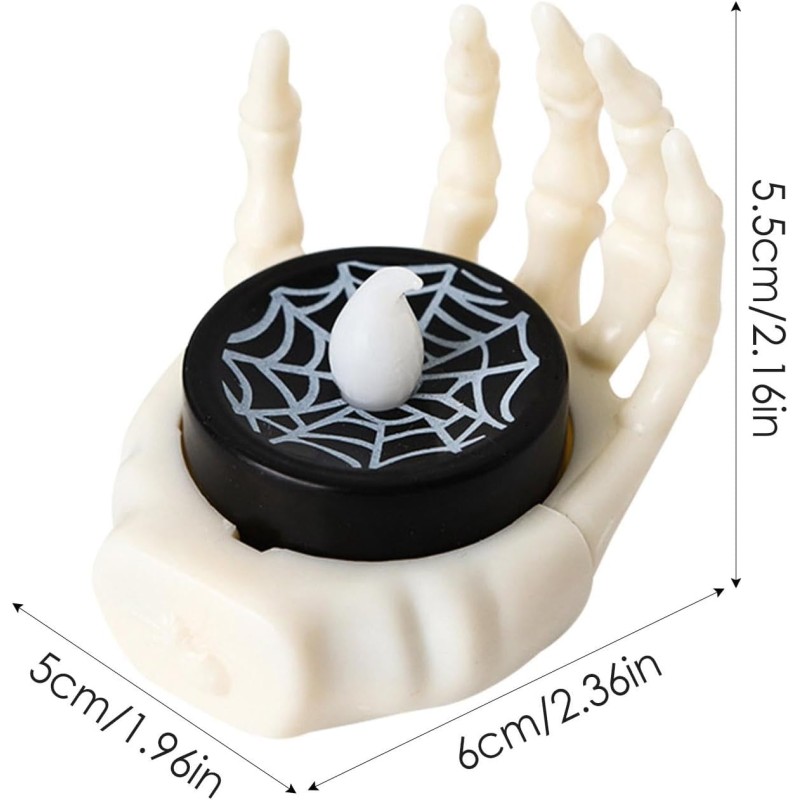 Lampka LED kościotrup halloween