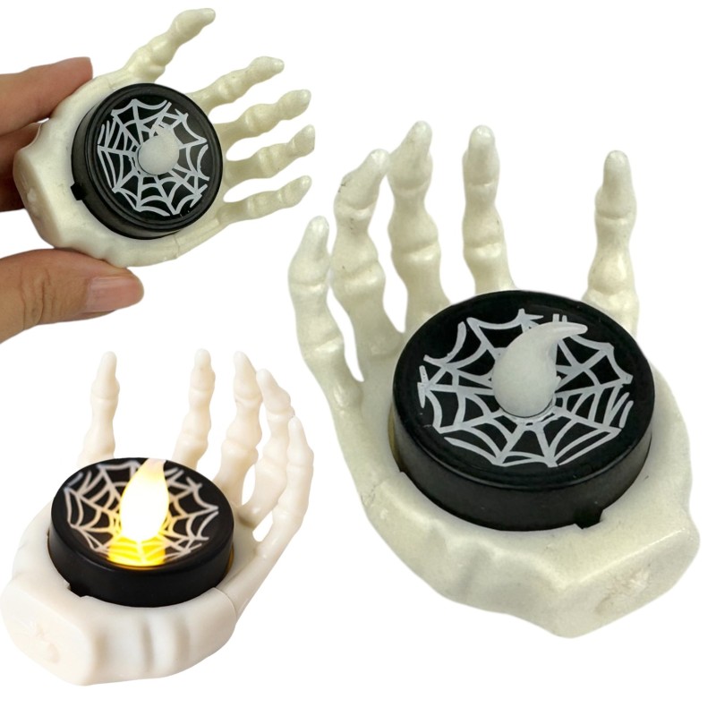 Lampka LED kościotrup halloween