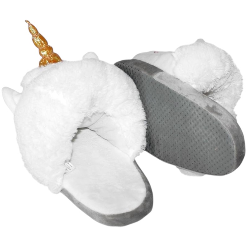 Kapcie ze skarpetkami Kigurumi Jednorozec