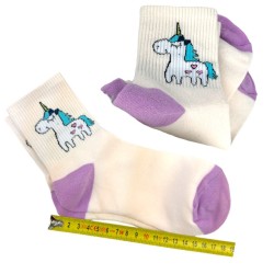 Kapcie ze skarpetkami Kigurumi Jednorozec