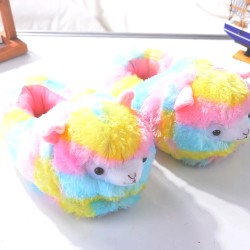 Kapcie ze skarpetkami Kigurumi Alpaka Lama