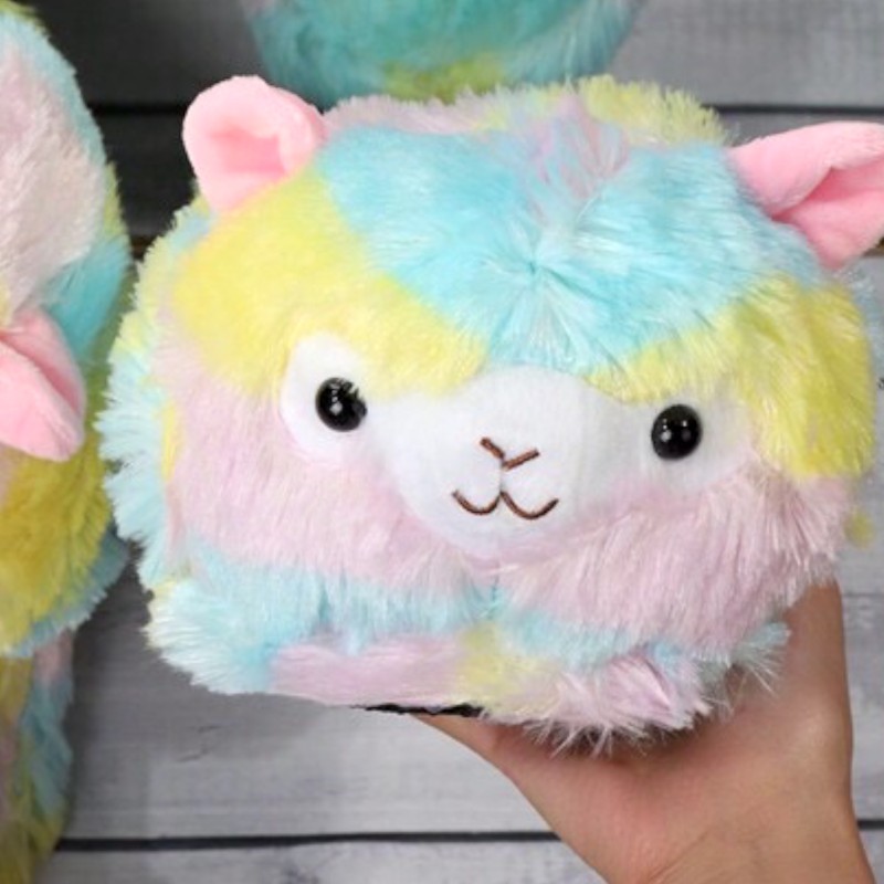 Kapcie ze skarpetkami Kigurumi Alpaka Lama