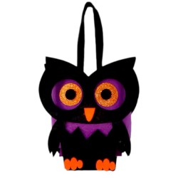 Torebka Sowa koszyk na cukierki Halloween