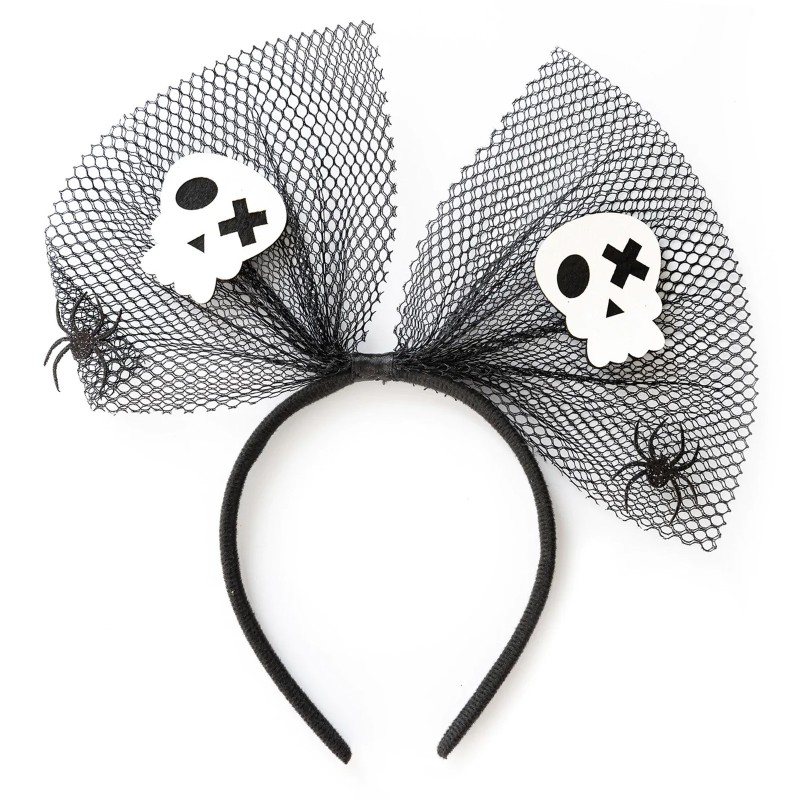 Halloween Zestaw spódniczka Tutu opaska Kryształki Kościotrup 