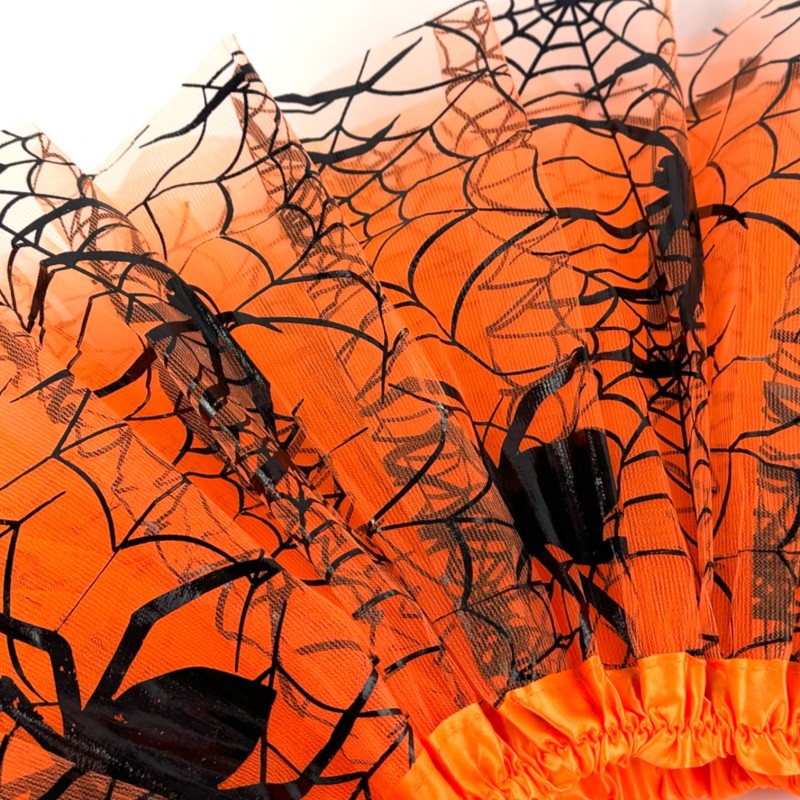 Spódniczka Opaska Koszyk Strój uśmiechnięta Dynia Pajęczyna Halloween