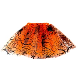 Spódniczka Opaska Koszyk Strój uśmiechnięta Dynia Pajęczyna Halloween