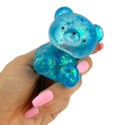 Gniotek miś duży GEL galaxy 1 szt. 8 cm antystresowy