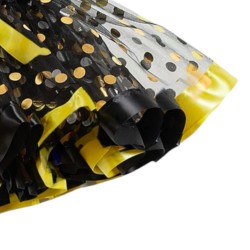 Spódniczka tutu złoto-czarna na Halloween