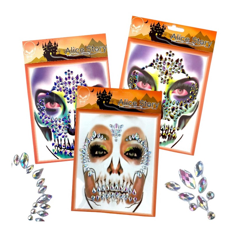 Duży zestaw strój Halloween wiedźma czarownica