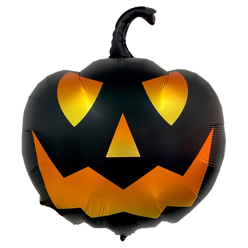 Balon Foliowy Dynia Halloween Lampion 45cm Jack-o-lantern