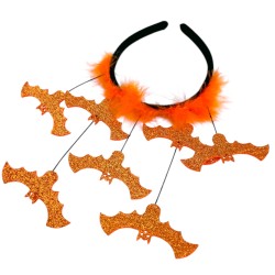Opaska na głowę z nietoperzami Nietoperze Halloween
