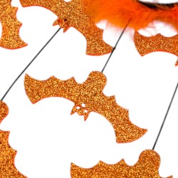 Opaska na głowę z nietoperzami Nietoperze Halloween