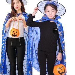 Peleryna Halloween 80cm Niebieska