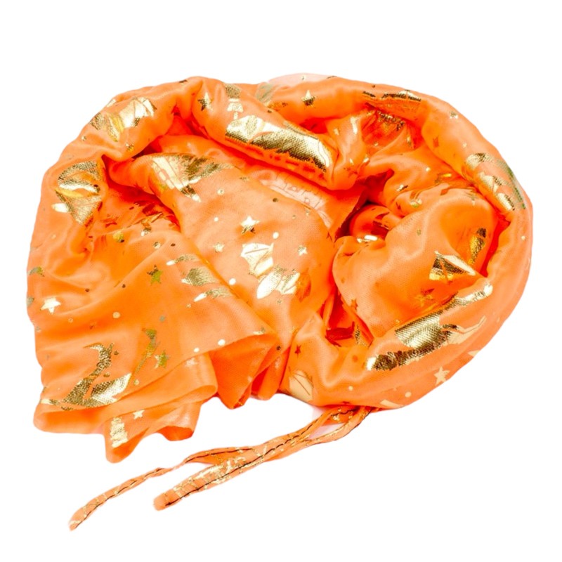 Peleryna Halloween Pomarańczowa 80cm