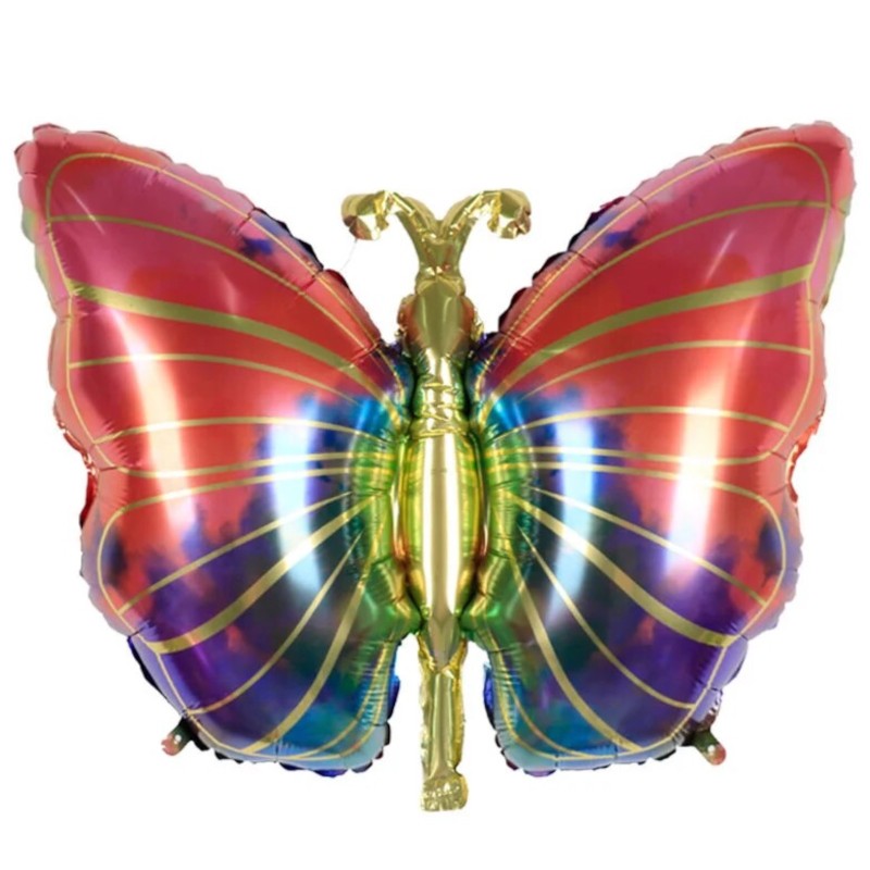 Balon Foliowy Motyl 73x48 cm – Kolorowy Balon na Urodziny i Imprezy