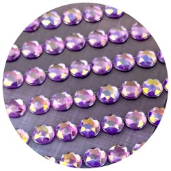 Naklejki Kryształki 504 szt. 5mm Hologramowe