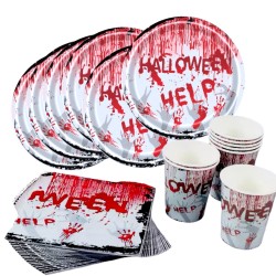 Zestaw naczyń jednorazowych...