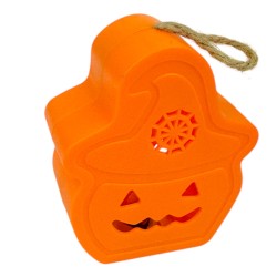Latarenka w kształcie dyni czarownicy Halloween led lampka