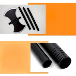 Składany Realistyczny Topór Dwustronny Halloween