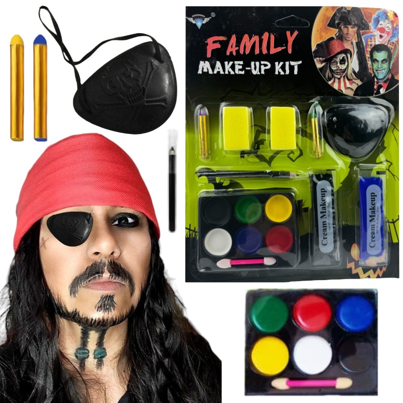 Zestaw do Makijażu Farbki do twarzy Make-Up Kit