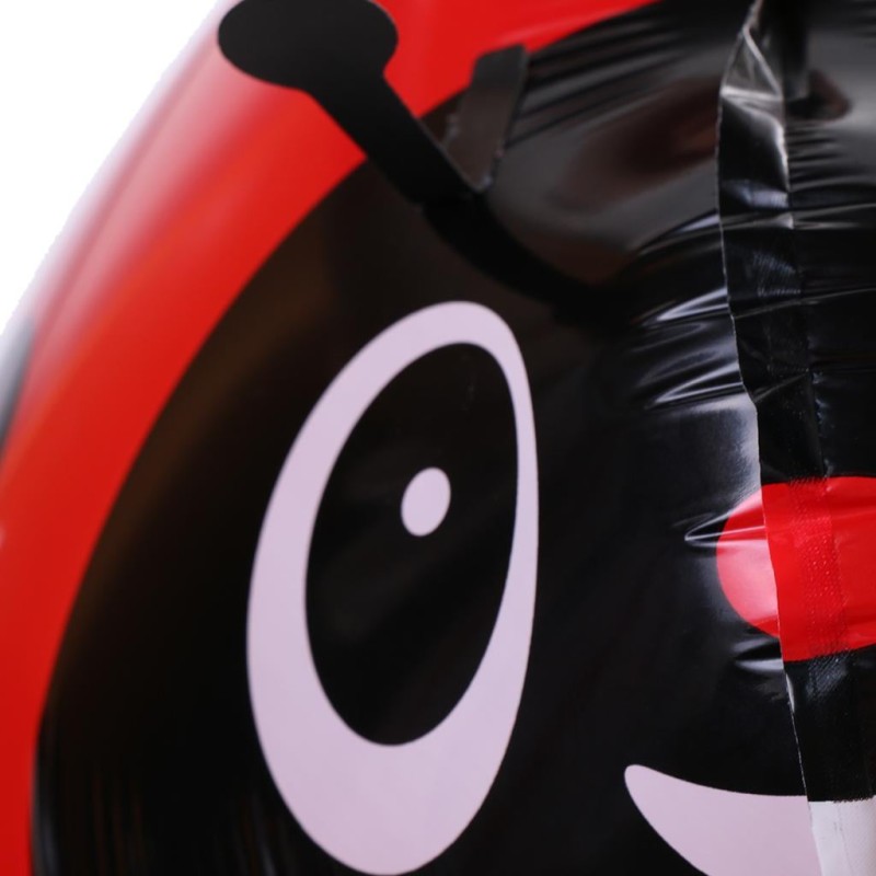 Balon Foliowy Biedronka z Nóżkami i Smyczą – Spacerowy Balon