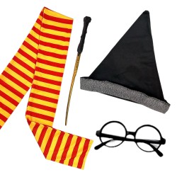 Strój czarodzieja Harry Potter 5-elementowy