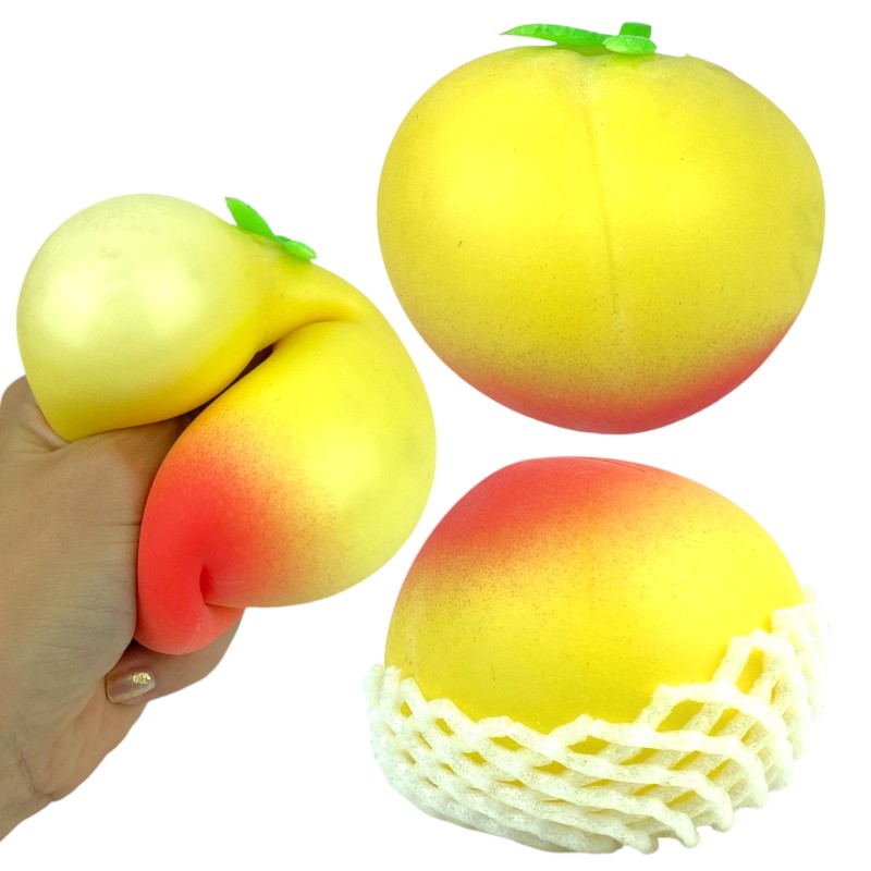 Gniotek squishy Apetyczna Brzoskwinia Brzoskwinia