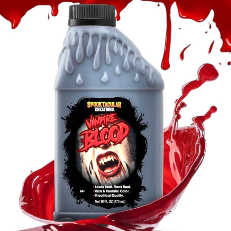 Halloween Sztuczna Krew Wampira butelka 450ml