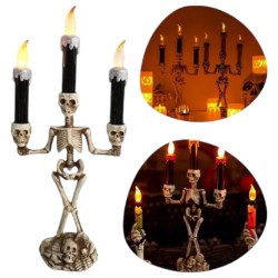 Świecznik Szkielet...