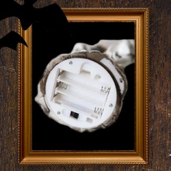 Świecznik Szkielet Dekoracja Halloween