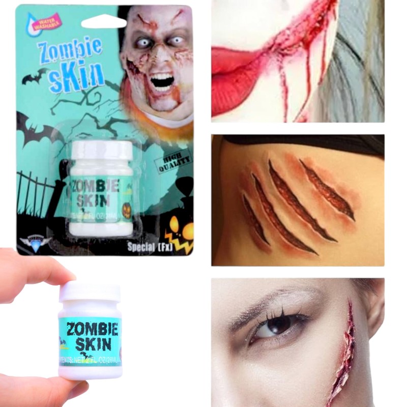 Pasta Zombie Skin do Malowania Blizn 28ml