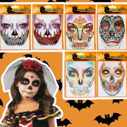 Czarno-pomarańczowy Zestaw Wiedźma dynia czarownica halloween