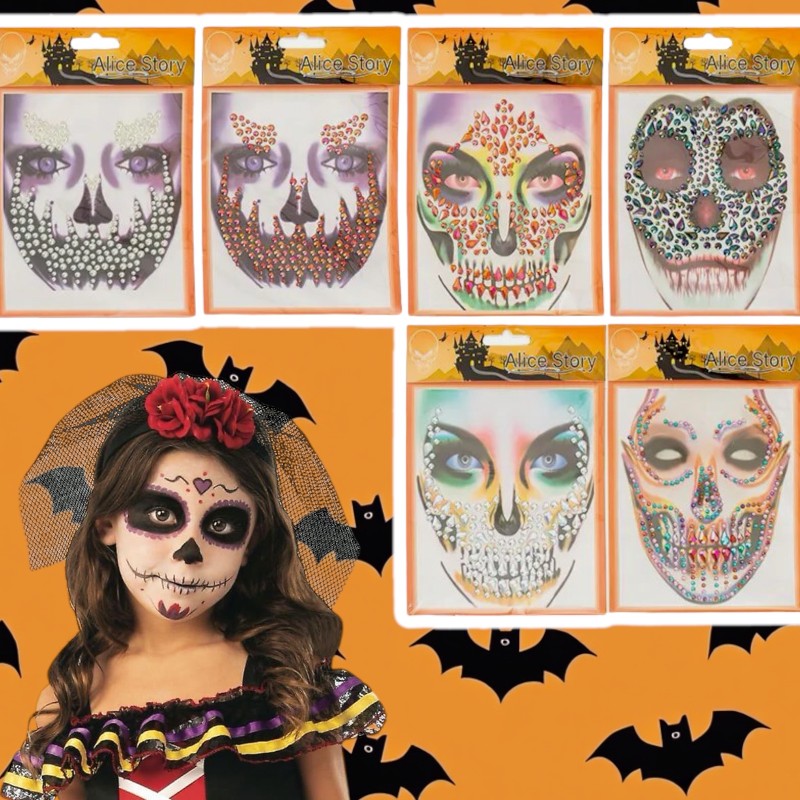 Czarno-pomarańczowy Zestaw Wiedźma dynia czarownica halloween