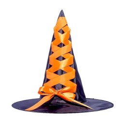 Czarno-pomarańczowy Zestaw Wiedźma dynia czarownica halloween
