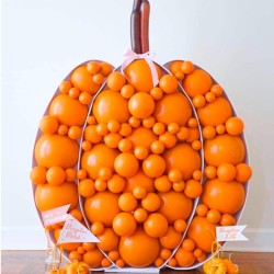 Balony lateksowe pomarańczowe 100 sztuk 30 cm