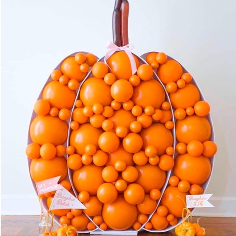 Balony lateksowe pomarańczowe 100 sztuk 30 cm