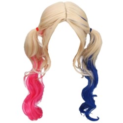 Zestaw Cosplay Harley Quinn dla Dzieci z Peruką