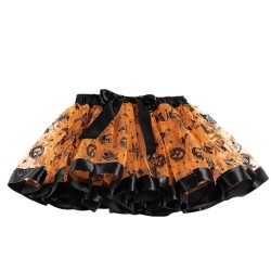 Zestaw Kostium Dynia Halloween Spódniczka Opaska i Torebka