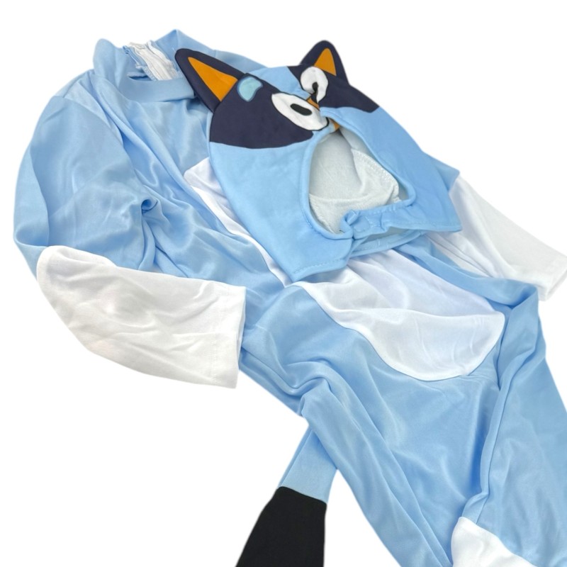 Strój Pies Kostium Niebieskiego psa Bluey