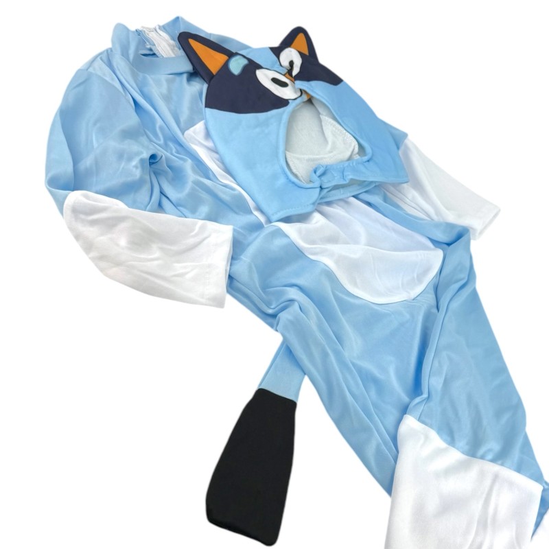 Strój Pies Kostium Niebieskiego psa Bluey