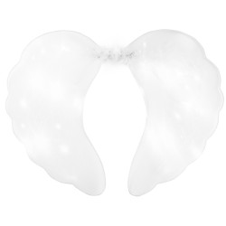 Anielski Strój Anioł Skrzydełka Tutu Aureolka Aniołek